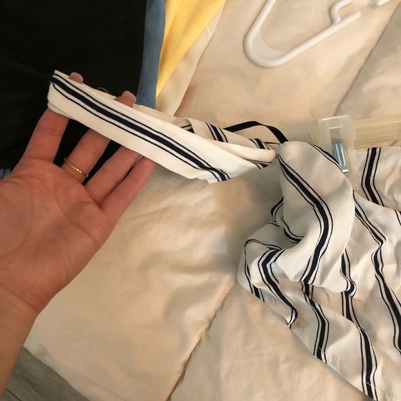 Forever 21 Striped Romper - Picture 3 of 3